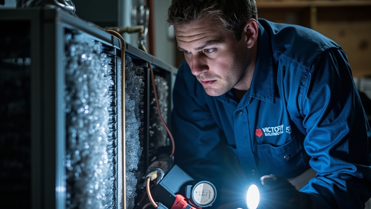 Frozen AC Coil Repair in Baltimore – Emergency Response Within 90 Minutes