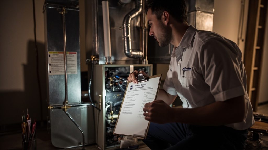 Furnace Maintenance Checklist in Baltimore MD 21201