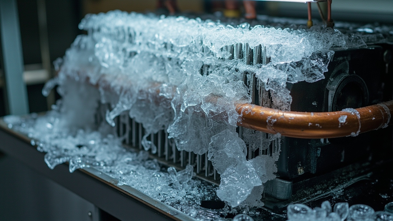 Iced Up Evaporator Coil in Baltimore – Expert Diagnosis Stops the Ice and Fixes the Root Cause