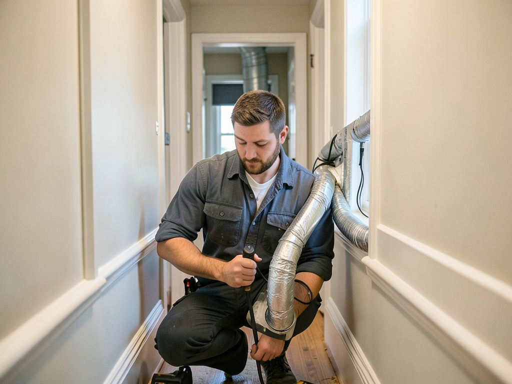 Adding central air to your hampden rowhome without