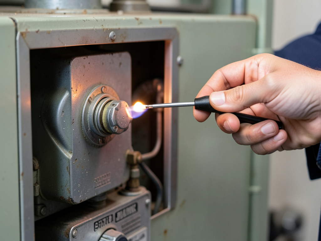 The safest way to relight a pilot light in your ol